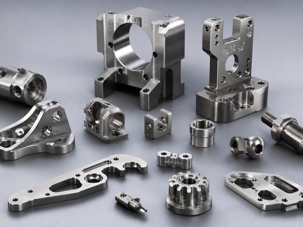 Precision 17-4 PH stainless steel machined parts