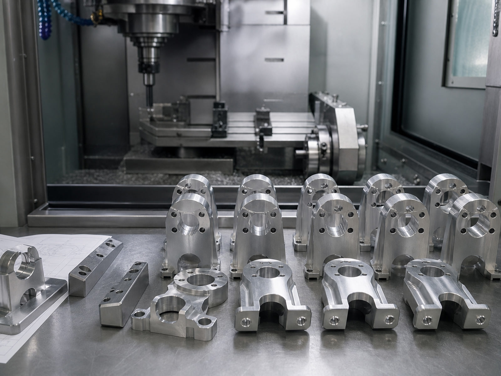 Bridge Production CNC Machining for Difficult Alloys AXALLOY