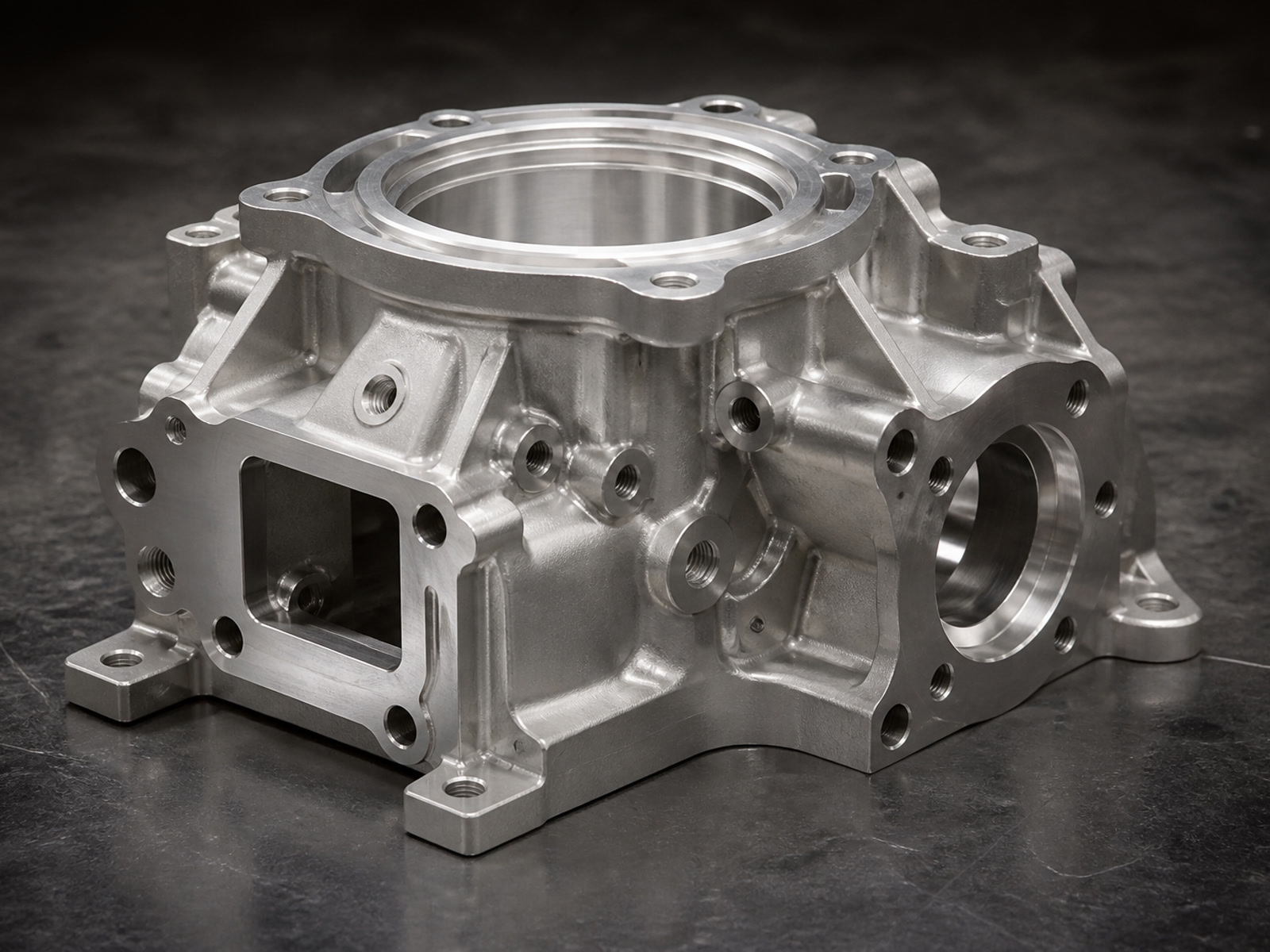 Flight-critical component precision machining