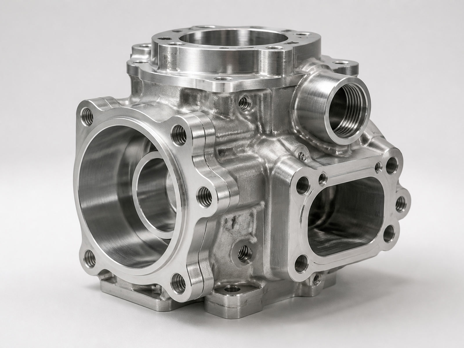 Functional metal prototype machined from difficult alloy