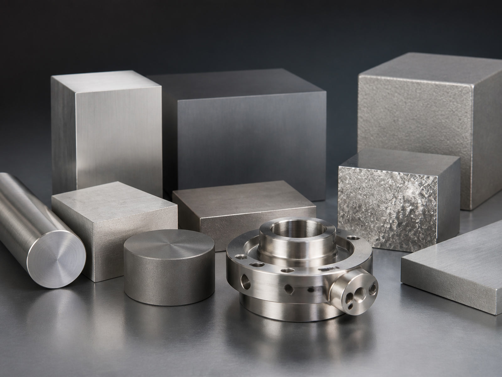 Difficult-alloy CNC machined components
