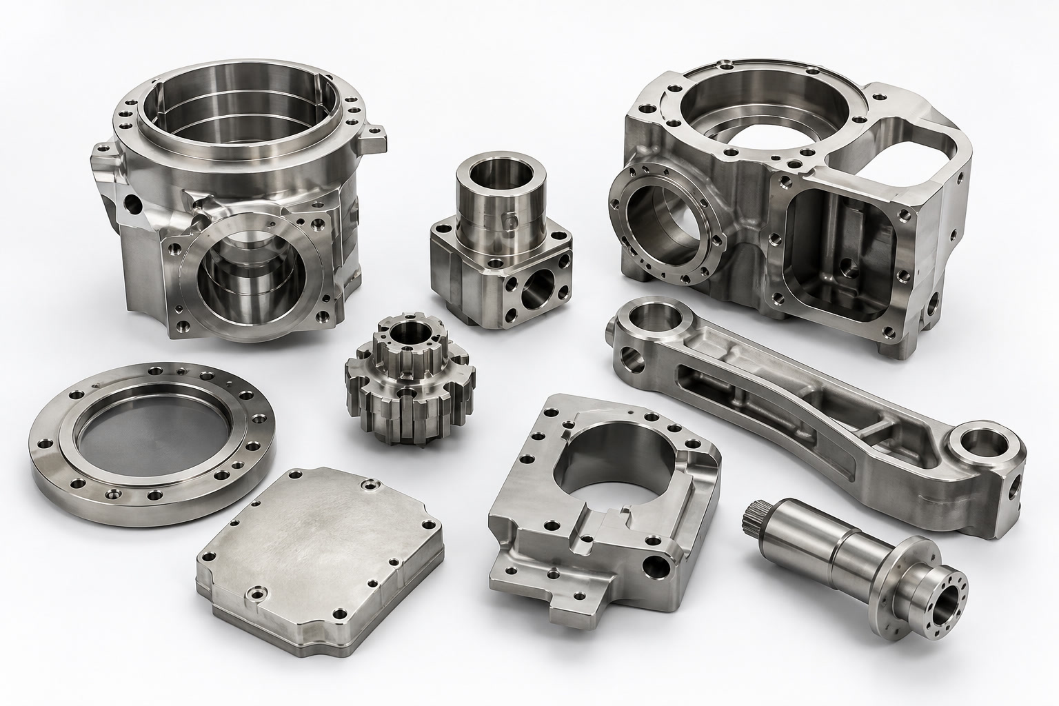 Precision Equipment Parts CNC Machining in Difficult Alloys AXALLOY