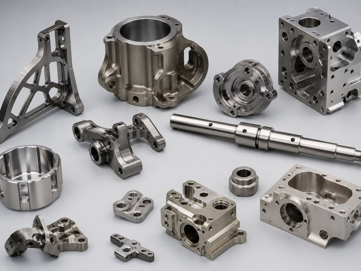 Precision specialty metal parts machined by AXALLOY Precision