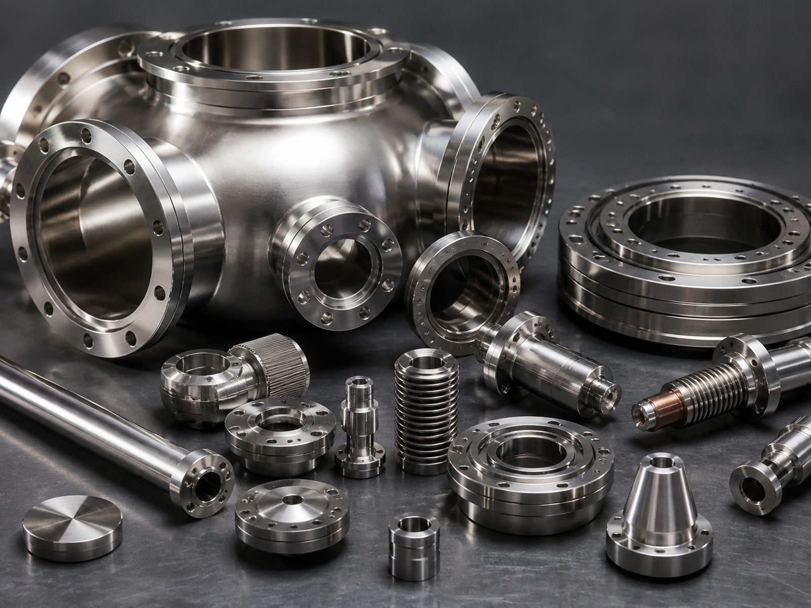 Semiconductor Stainless Steel Parts | High-Purity CNC