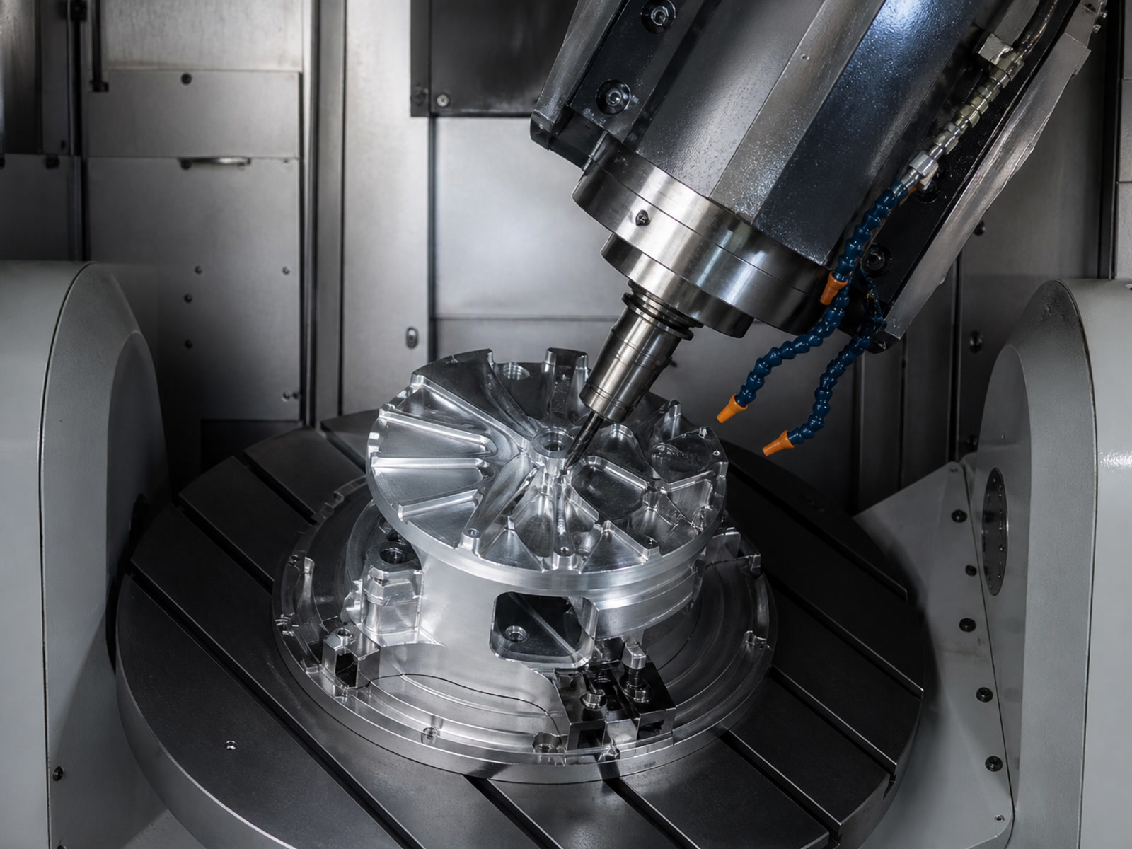 Simultaneous 5-Axis Machining for Difficult Alloys