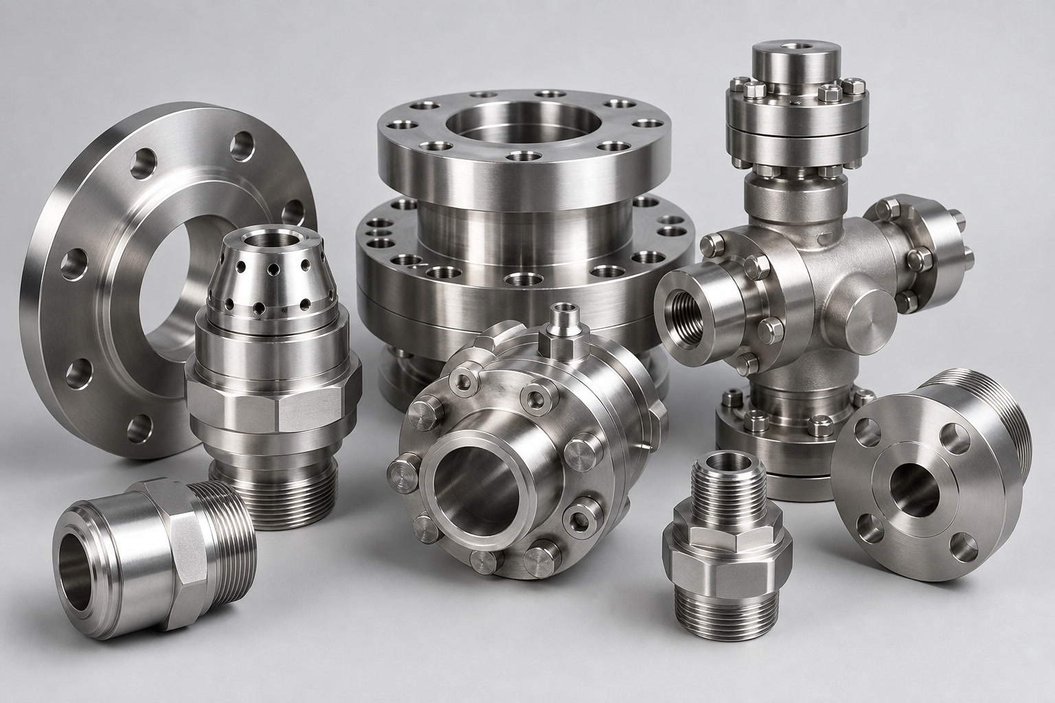 Super Duplex Oil and Gas Parts CNC Machining