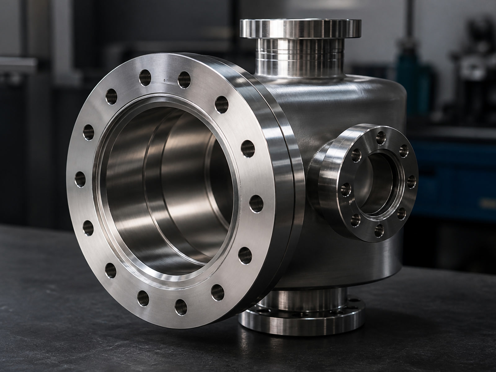 Vacuum Chamber Components: ±0.005mm Precision
